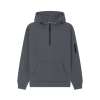 CR06 Atlas Adults Quarter Zip Hoodie Flint Grey colour image